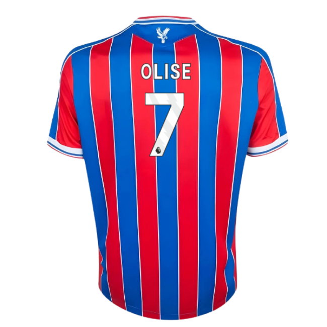 2025-2026 Crystal Palace Home Shirt (Olise 7)-SoccerKits Hub | Buy Soccer Jerseys Online